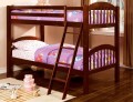 Twin over Twin Bunk Bed Cherry