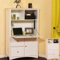 Birch Secretary Desk w/ Drop Down