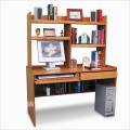 Computer Desk w/ 1 Drawer & Hidden Keyboard Tray