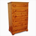 Raised Panel Chest w/ 6 Drawers