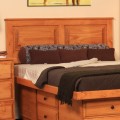 Raised Panel Headboard, Queen (50"H)