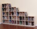 LP Record Tower, 14 Shelf w/ Base 