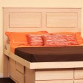 Rounded Edges Headboard, Full