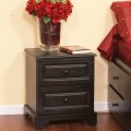 Raised Panel Nightstand, 2 Drawers
