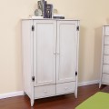 Shaker Armoire w/2 Doors & 2 Drawer