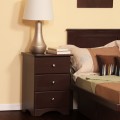 Solid Pine Nightstand, w/ 3 Drawers
