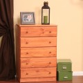  Solid Pine Chest, 5 Drawer