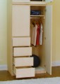 Chiffonier Flat Shaker w/ Doors & Drawers