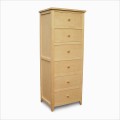 Inlay Shaker Lingerie Chest w/  6 Drawers 