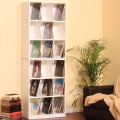 LP Record Tower, 6 Shelf w/ Base 