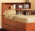 Bookcase Headboard (46" High), King