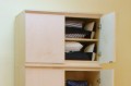 Storage Top  Flat Shaker w/  Doors, 24"Deep
