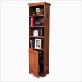 Bookcase w/ Raised Panel Door & Crown Molding