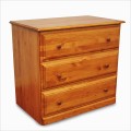 Beveled Edge Chest w/ 3 Drawers