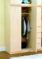 Wardrobe Flat Shaker, w/ Doors