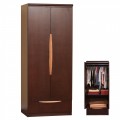 Giorgio Wardrobe w/ Hanging Rod & Shelf