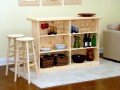 Solid Pine Bar 60" Wide