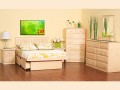 Beveled Edge Bedroom Set, Queen