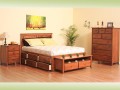 Shaker Storage Bedroom, Queen